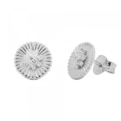 Pendientes Radial Plata*Eguzkilore