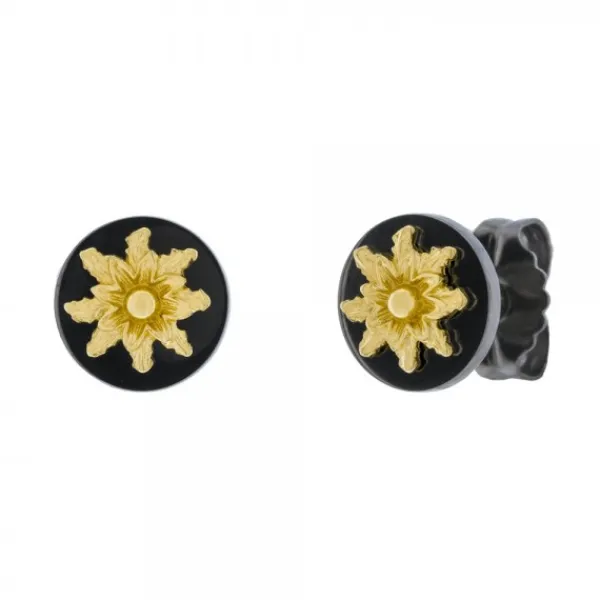 Pendientes R-Chic Plata Dorada*Eguzkilore Clearance