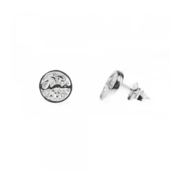 Pendientes Redondos Ama Plata 9mm*Eguzkilore Clearance