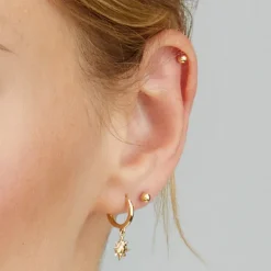 Piercing Bola Oro 4mm Rosca (1ud.)*Eguzkilore Online