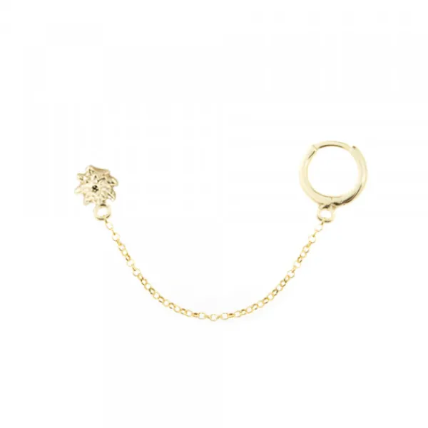 Piercing Cadena Plata Dorada y Cripa*Eguzkilore Online