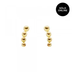 Piercing Trepador Bolitas Oro 2ud.*Eguzkilore Outlet