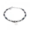 Pulsera Acero con Lapislázuli*Eguzkilore Discount