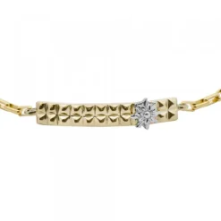 Pulsera Aiora de Plata Dorada*Eguzkilore Clearance