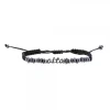 Pulsera Aita Plata Negra con hematites*Eguzkilore New