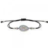 Pulsera Almendra Plata y Circonitas Azules*Eguzkilore Discount