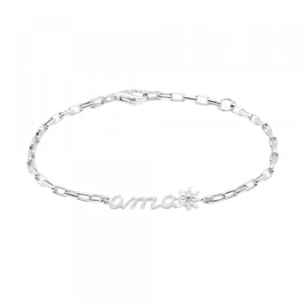 Pulsera Ama Bayona Plata*Eguzkilore Sale