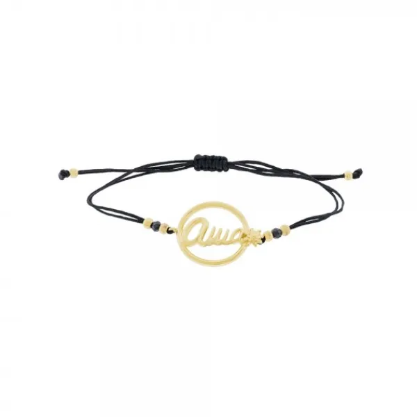 Pulsera Ama Calada Plata Dorada*Eguzkilore Discount
