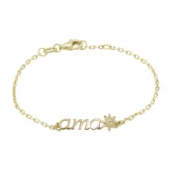 Pulsera Ama de Oro 18kt.17cm*Eguzkilore Discount