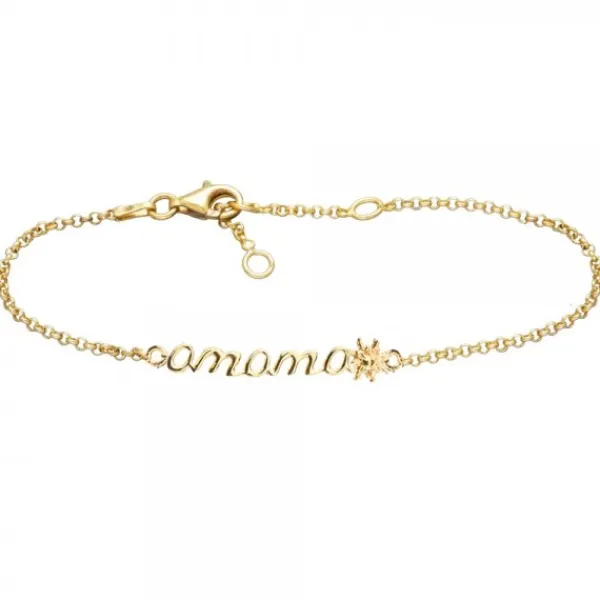 Pulsera Amama de Plata*Eguzkilore Hot