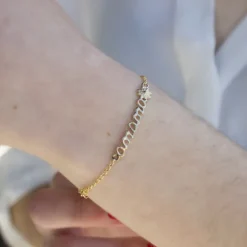 Pulsera Amama de Plata*Eguzkilore Hot