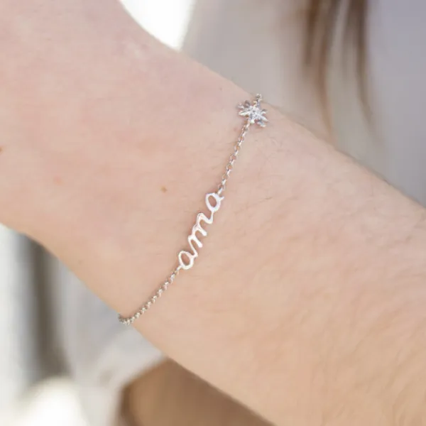 Pulsera Ama Plata*Eguzkilore Outlet