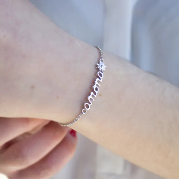 Pulsera Amona de Plata*Eguzkilore New