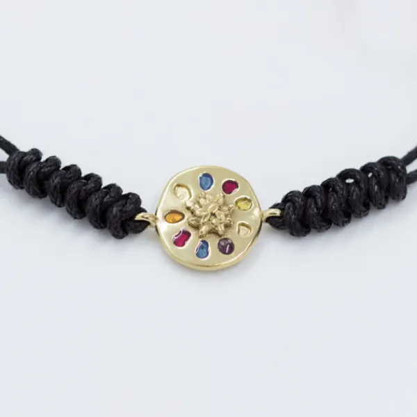Pulsera Arrue Plata Dorada*Eguzkilore Discount