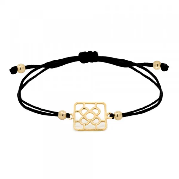 Pulsera Baldosa Bilbao Plata Dorada*Eguzkilore Best