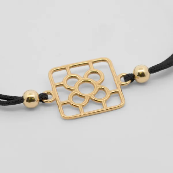 Pulsera Baldosa Bilbao Plata Dorada*Eguzkilore Best