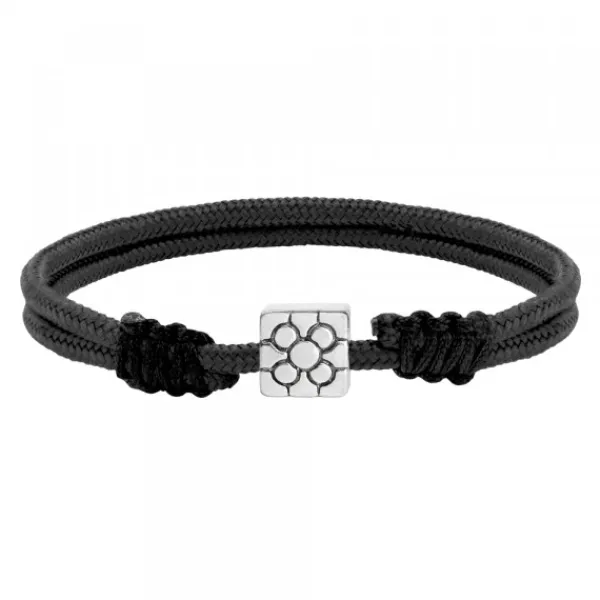 Pulsera Baldosa Charm de Plata*Eguzkilore Outlet