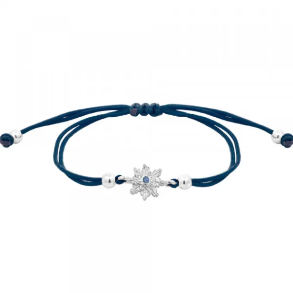 Pulsera Basic Colors Hilo Azul Plata*Eguzkilore Clearance