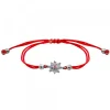 Pulsera Basic Colors Hilo Rojo Rutenio y Circonita Roja*Eguzkilore New