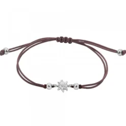 Pulsera Basic Marrón Plata*Eguzkilore Sale