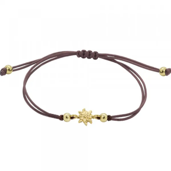 Pulsera Basic Marrón Plata Dorada*Eguzkilore Discount