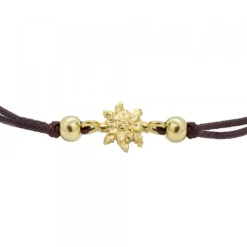 Pulsera Basic Marrón Plata Dorada*Eguzkilore Discount