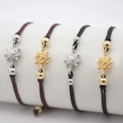 Pulsera Basic Negra Plata*Eguzkilore Discount