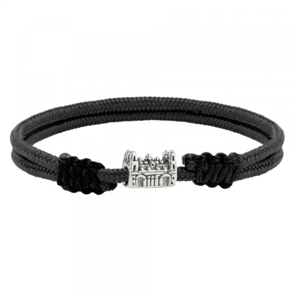Pulsera Basílica de El Pilar Charm de Plata*Eguzkilore Clearance
