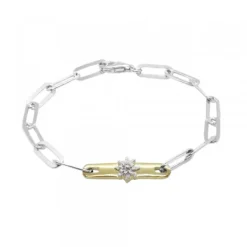 Pulsera Bayona Eslabones Plata*Eguzkilore Best