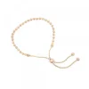 Pulsera Bolas Plata Dorada Ajustable*Eguzkilore Outlet