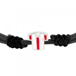 Pulsera Camiseta Rojiblanca Charm Plata*Eguzkilore Clearance