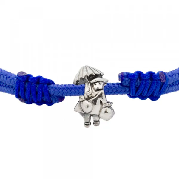 Pulsera Celedón Charm de Plata*Eguzkilore Sale