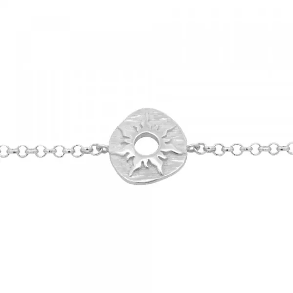 Pulsera Chapa Etrusca Mountain Plata*Eguzkilore Sale