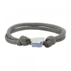 Pulsera Charm Trainera Blanca de Plata*Eguzkilore
