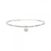 Pulsera Cadena Mallina Facetada Plata*Eguzkilore Outlet