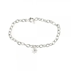 Pulsera Cadena Rolo de Plata*Eguzkilore Clearance