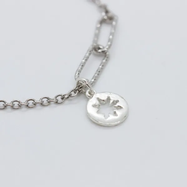 Pulsera Eslabones Jaspeados Plata*Eguzkilore Online
