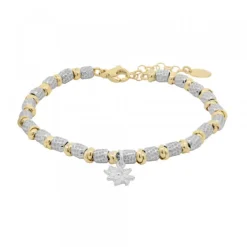 Pulsera Martelé Plata Bicolor*Eguzkilore Discount