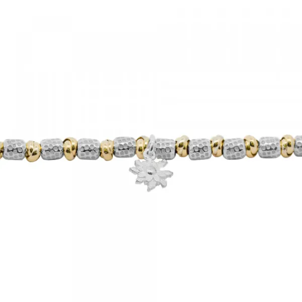 Pulsera Martelé Plata Bicolor*Eguzkilore Discount