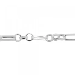 Pulsera Eslabones 3+1 de Plata*Eguzkilore Clearance