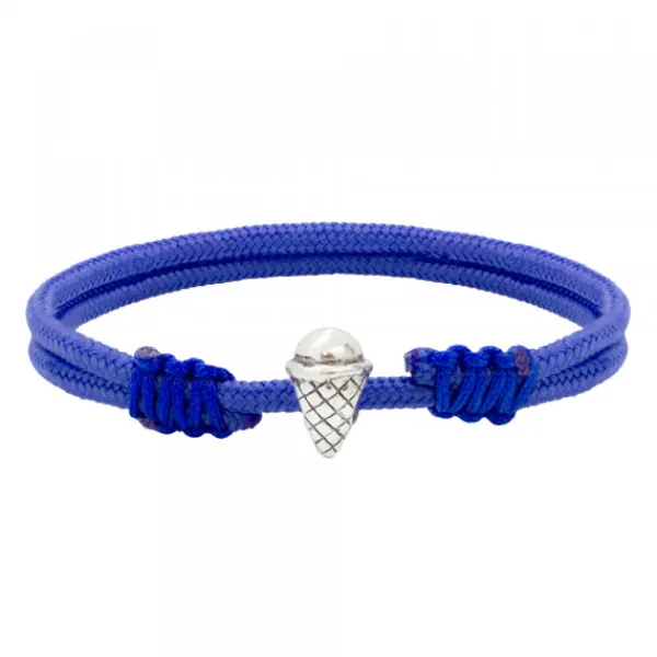 Pulsera Helado Charm de Plata*Eguzkilore