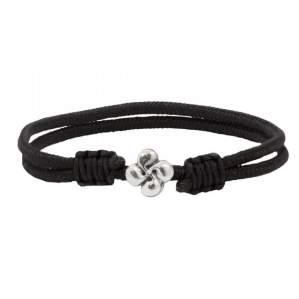 Pulsera Lauburu Charm de Plata*Eguzkilore Outlet