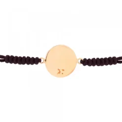 Pulsera Lauburu Redondo Plata Dorada Negra*Eguzkilore Best