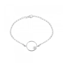Pulsera Luna Llena Plata*Eguzkilore Best
