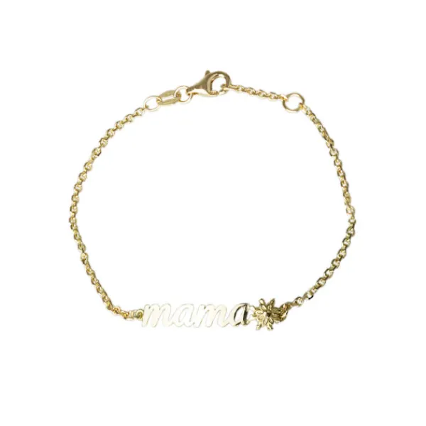 Pulsera Mamá con de Oro*Eguzkilore Clearance