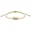 Pulsera Mari Plata Dorada y Circonitas Blancas*Eguzkilore Online