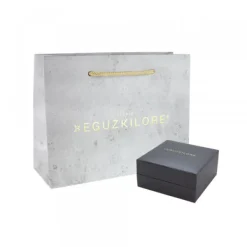 Pulsera Mik Granate Oro Blanco y Diamante*Eguzkilore Clearance