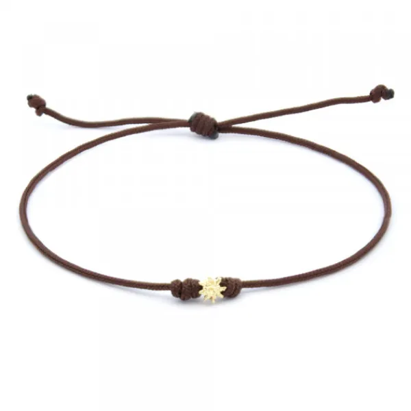 Pulsera Mik Marrón Oro*Eguzkilore