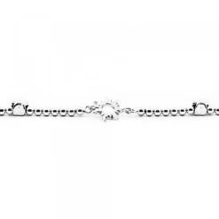 Pulsera Mountain de Plata con Estrellas y Bolitas*Eguzkilore Online