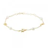 Pulsera Mountain Plata Dorada y Perlas*Eguzkilore Clearance